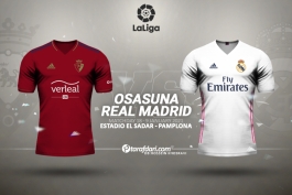رئال مادرید / اوساسونا / لالیگا / اسپانیا /  Real Madrid / Laliga / Osasuna / Spain