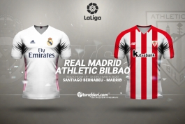 رئال مادرید / اتلتیک بیلبائو / لالیگا / اسپانیا / Real Madrid / Laliga / Spain
