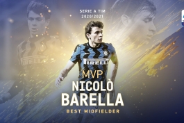 اینتر/ایتالیایی/بهترین هافبک فصل/Inter/italian/Best midfileder