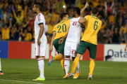 گزارش تصویری بازی استرالیا و امارات؛ استرالیا در یک قدمی اولین قهرمانی جام ملتها