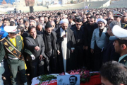  گزارش تصویری از تشییع پیکر آقای گل آسیا غلامحسین مظلومی(1)