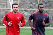 گزارش تصویری از تمرین سرخ پوشان تهران 9 فروردین؛ صادقیان در تمرین شرکت نکرد