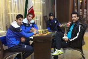 گزارش تصویری از  سفر تیم فوتبال استقلال به اصفهان