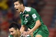 گزارش تصویری بازی عراق و امارات؛امارات بر سکوی سوم ایستاد