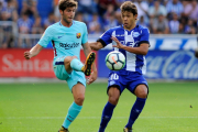 بارسلونا - آلاوز - Alaves - FC Barcelona - لالیگا - Sergi Roberto