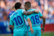 بارسلونا - آلاوز - Alaves - FC Barcelona - لالیگا - Lionel Messi - Jordi Alba
