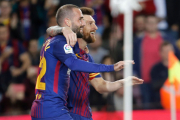 FC Barcelona - لالیگا - بارسلونا - Lionel Messi - Aleix Vidal