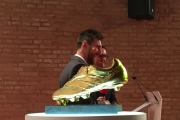 Lionel Messi - Gloden Shoes - FC Barcelona - بارسلونا - کفش طلا