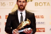 Lionel Messi - Gloden Shoes - FC Barcelona - بارسلونا - کفش طلا