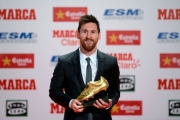 Lionel Messi - Gloden Shoes - FC Barcelona - بارسلونا - کفش طلا