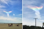 Rare "Fire Rainbow" Appears Over South Carolina