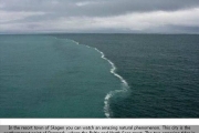 ALTHOUGH THE SEA LEVEL IS SAME BUT THE SEA's CAN NOT MERGE WITH EACH OTHER BECAUSE OF DIFFERENT DENSITIES.
