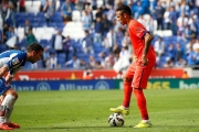  عکسهای نیمار در بازیه Espanyol 0-2 Barcelona