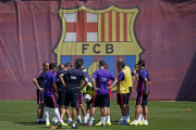 گزارش تصویریه تمرین امروز بارسلونا (اخرین تمرین قبل از بازی فینال)