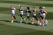 تصاویر اولین تمرین رئال مادرید در پیش فصل  2015-2016 به همراه حضور بازیکنان در تست پزشکی باشگاه
