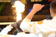 گزارش تصویری؛ جام قهرمانی فصل قبل NBA به گلدن‌استیت اهدا شد