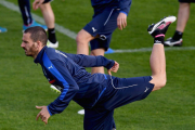 گزارش تصویری؛ تمرینات تیم ملی ایتالیا پیش از بازی دوستانه با اسپانیا