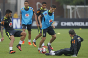 گزارش تصویری؛ آخرین جلسه تمرینی تیم ملی برزیل
