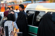 حضور گشت ارشاد در خیابانهای تهران