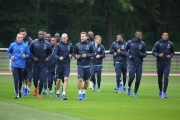 گزارش تصویری؛ اولین جلسه تمرینی تیم ملی فرانسه و حواشی آن