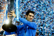 گزارش تصویری؛ فینال تنیس ستارگان بین جوکوویچ و فدرر و قهرمانی تنیسور صرب