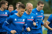گزارش تصویری؛ تمرین امروز تیم ملی ایسلند در فرانسه