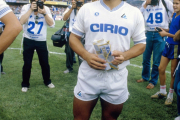 Diego Maradona before his Serie A debut, 1984