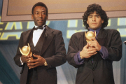 Diego Maradona & Pele 