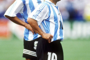 باتیستوتا و مارادونا در تیم ملی آرژانتین