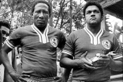 ژالما سانتوس و گارینشا دو بازیکن بزرگ برزیل در دهه 50 و 60 میلادی