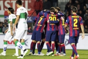 گزارش تصویری  الچه 0-6 بارسلونا