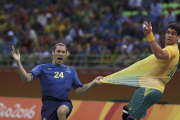 دیدار سوئد و برزیل در هندبال المپیک ریو 2016