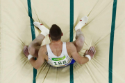 ایگور رادیویلوف از اوکراین در رقابت‌های ژیمناستیک المپیک ریو 2016