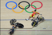 تصادف در رقابت‌های دوچرخه‌سواری المپیک ریو 2016