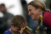آرمسترانگ پس از کسب مدال طلا در رقابت‌های تایم تریل انفرادی المپیک ریو 2016