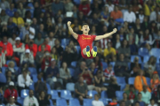 ژو چانگروی از چین در فینال پرش با نیزه مردان المپیک ریو 2016