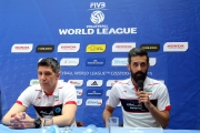گزارش تصویری؛ نشست خبری پیش از بازی اول لهستان و ایران
