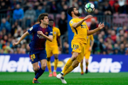 FC Barcelona - La Liga - بارسلونا - لالیگا - اتلتیکو مادرید - Sergi Roberto - Diego Costa
