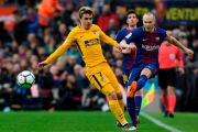 FC Barcelona - La Liga - بارسلونا - لالیگا  - Antoine Grizmann - اتلتیکو مادرید - Andres Iniesta