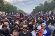 گزارش تصویری - جام جهانی 2018 روسیه - فرانسه - کرواسی - پاریس 