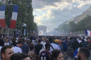 گزارش تصویری - جام جهانی 2018 روسیه - فرانسه - کرواسی - پاریس 