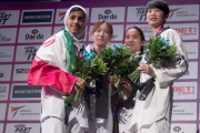 گزارش تصویری کسب مدال نقره تکواندوی قهرمانی جهان توسط مهلا مومن زاده