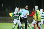 گزارش تصویری درگیری در دیدار ذوب آهن و شهرداری سیرجان در لیگ فوتبال بانوان