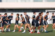 پیگیری تمرینات رئال مادرید با نخستین حضور کورتوا