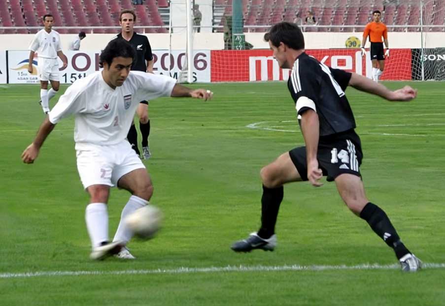 تقابل ایران و نیوزیلند در سال 1382 - مهدی مهدوی کیا