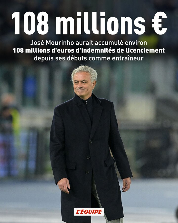 غرامت مورینیو در دوران مربیگری