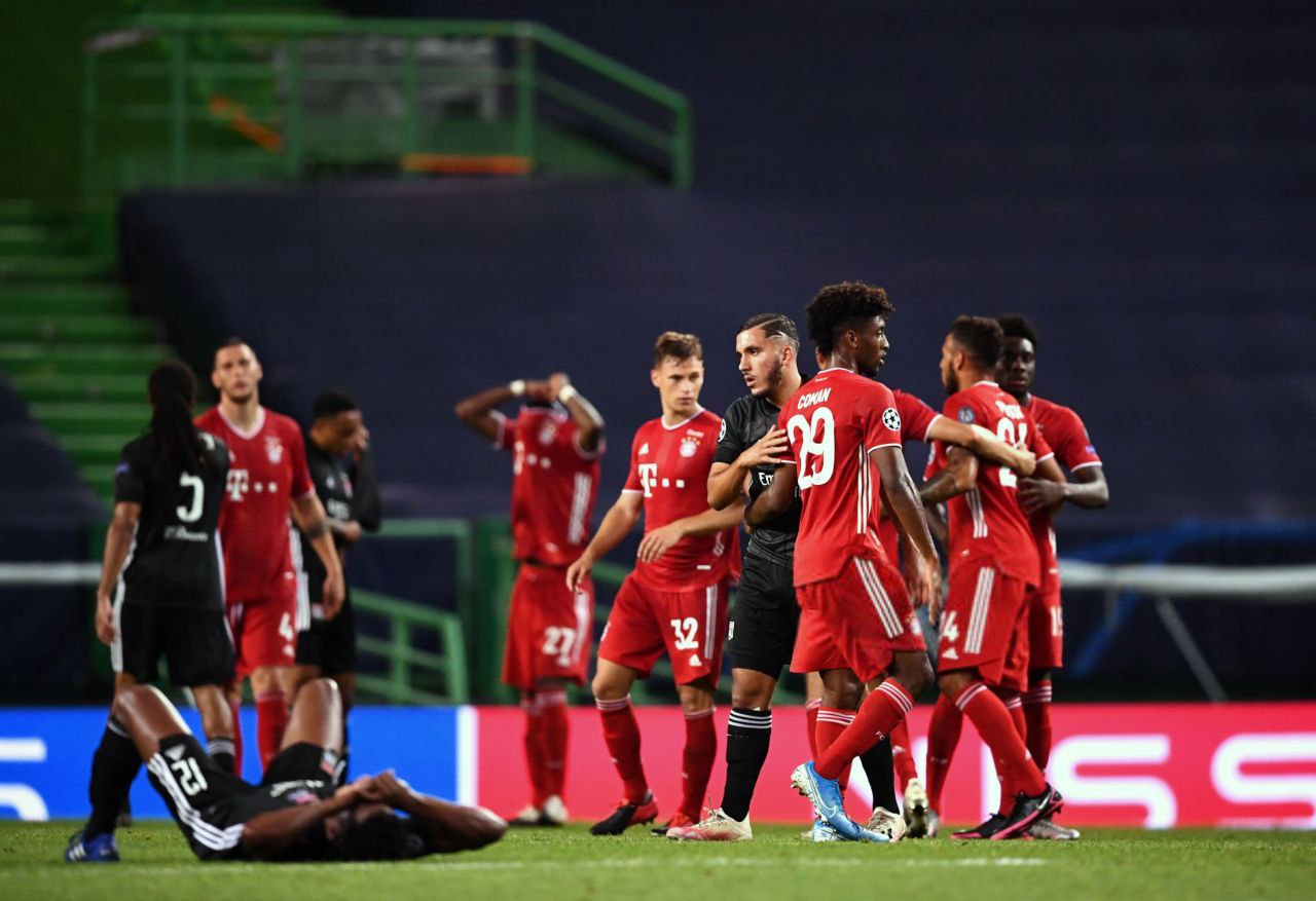 رایان شرکی - لیون مقابل بایرن مونیخ - لیگ قهرمانان اروپا 20-2019