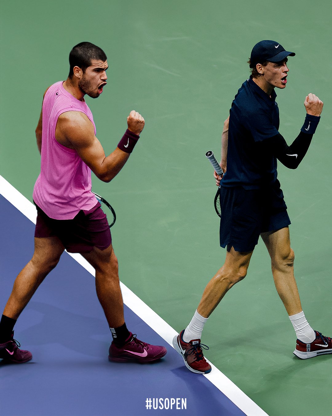 کارلوس آلکاراس - یانیک سینر - یو اس اوپن ۲۰۲۵