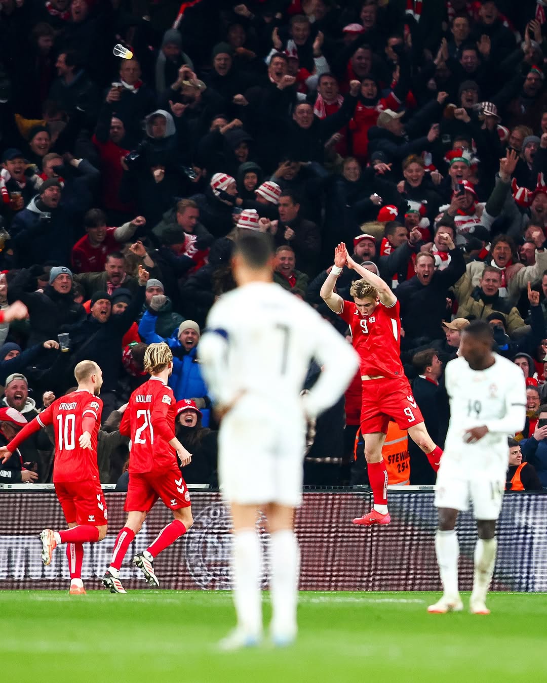 راسموس هویلون - کریستیانو رونالدو