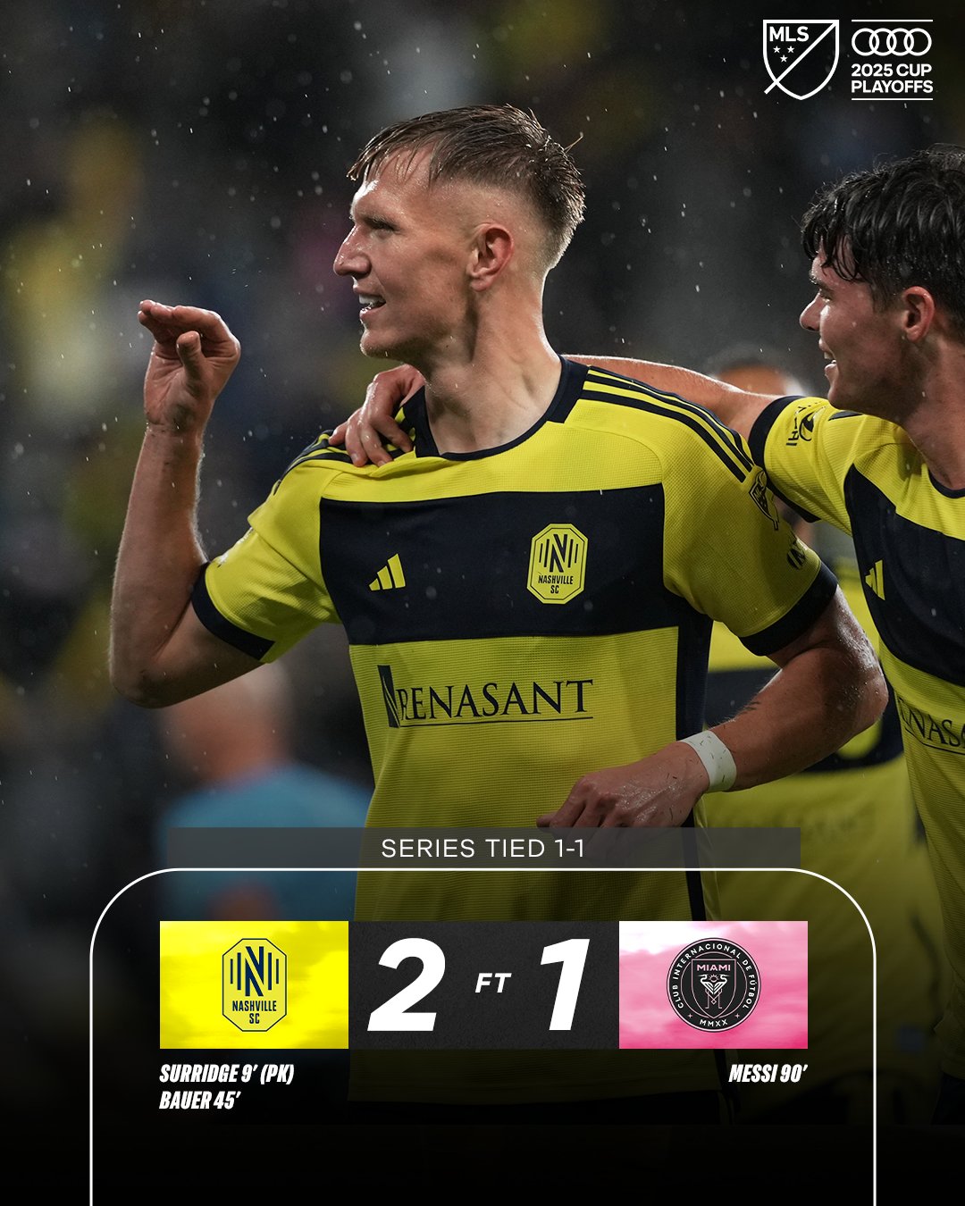 نشویل - اینتر میامی - لیگ MLS